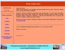 Tablet Screenshot of janiska-medovniky.eu